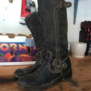 Nicole mid shin boots size 6.5